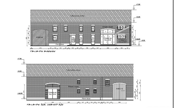 Transformation d’une grange en habitation — commune de Maulde 59158